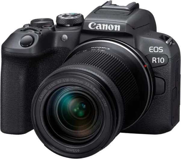 EOS R10 Beginner Mirrorless Camera + RF-S 18-150mm Lens EOS R10 + RF-S 18-150mm Single
