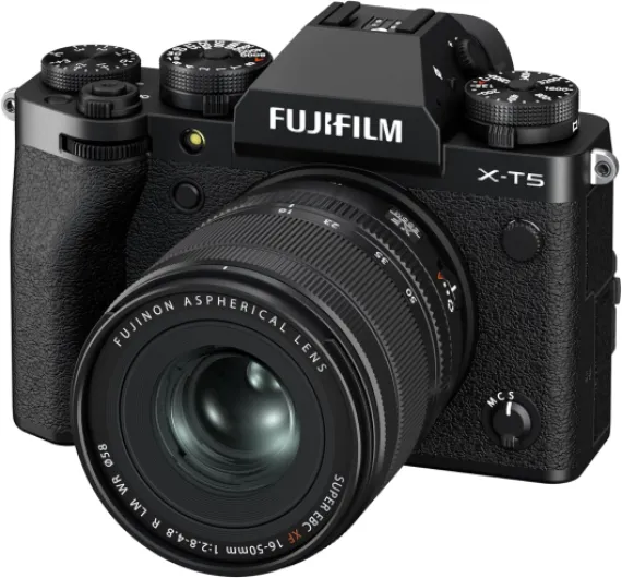 X-T5 Black with XF16-50mm Lens Kit XF16-50mm Kit Black