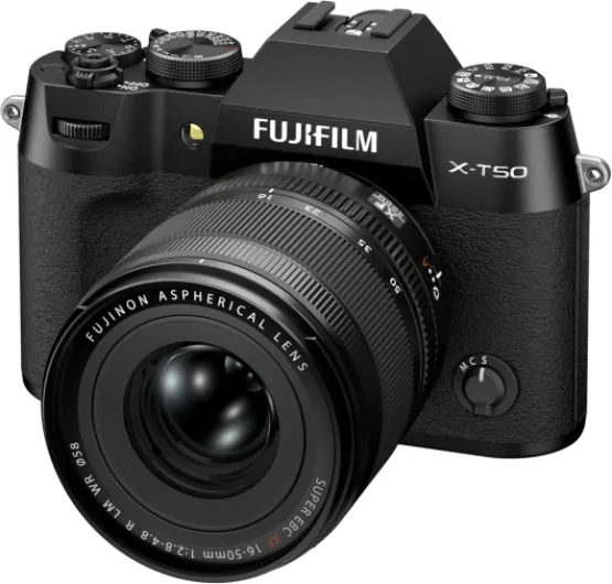 X-T50 Black with XF16-50mm Lens kit Black XF16-50mm Kit