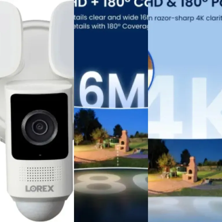 Ranking of the 3 best floodlight security cameras (2026)