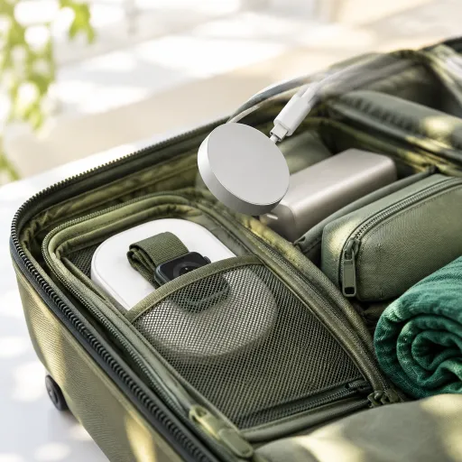 Portable smartwatch chargers for travel: USB-C pucks, wireless pads and what fits in a carry-on