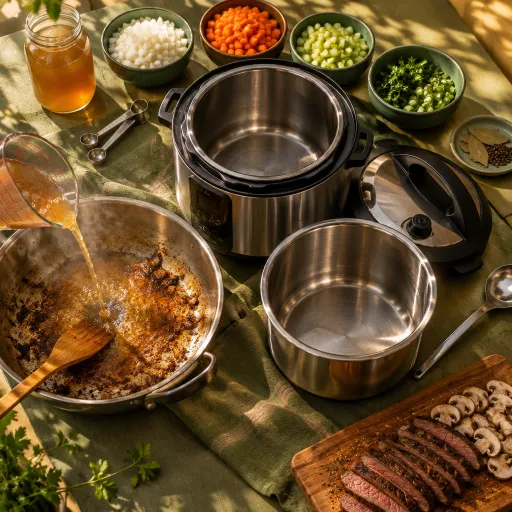 Deglaze, Layer, and Leave the Valve Alone: Pressure Cooker Habits That Separate Confident Cooks from Frustrated Ones