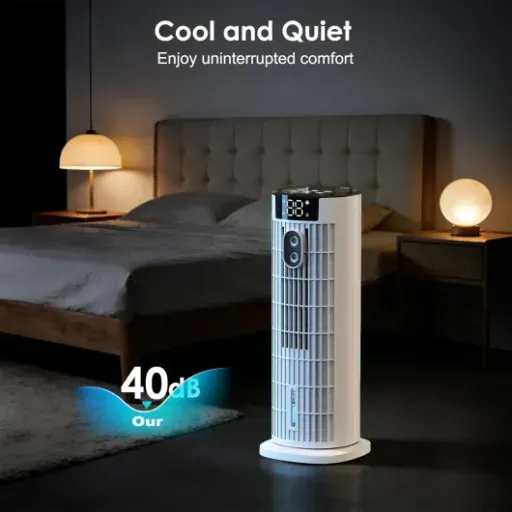 CoamoTrail F30 Air Cooler Review: compact evaporative tower fan with low power draw