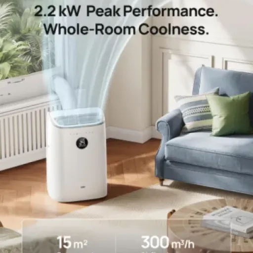 DREO 7500 BTU Portable Air Conditioner Review: compact smart cooling for small rooms