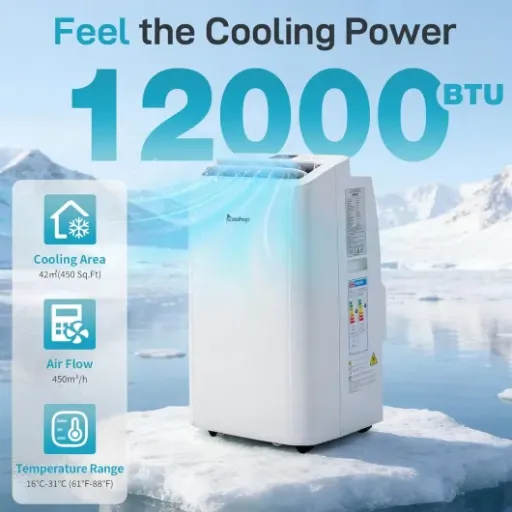 Karl home 12000BTU Portable Air Conditioner Review: a flexible 5‑in‑1 unit for year‑round home comfort