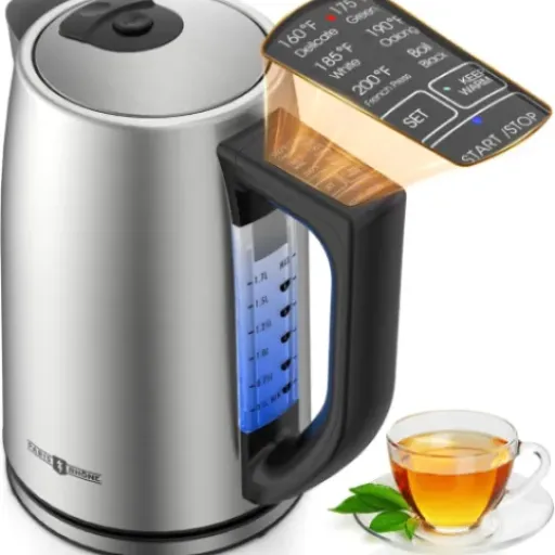 PARIS RHÔNE PE-EK023 Electric Kettle Review: fast boiling with real temperature control for tea and coffee drinkers