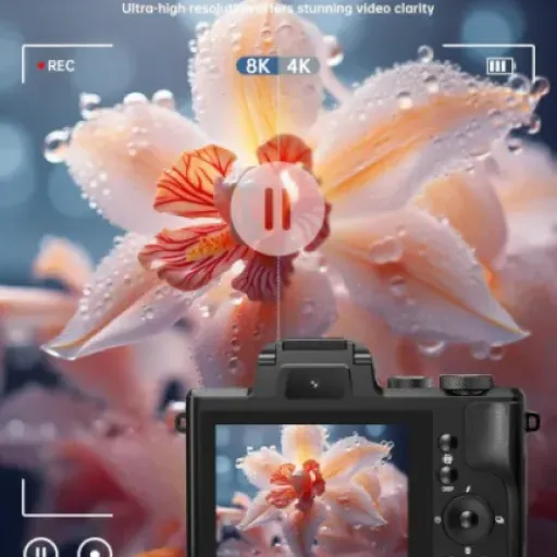 XNSIAKXA DC226 8K Digital Camera Review: budget dual‑lens vlogging cam with ambitious specs