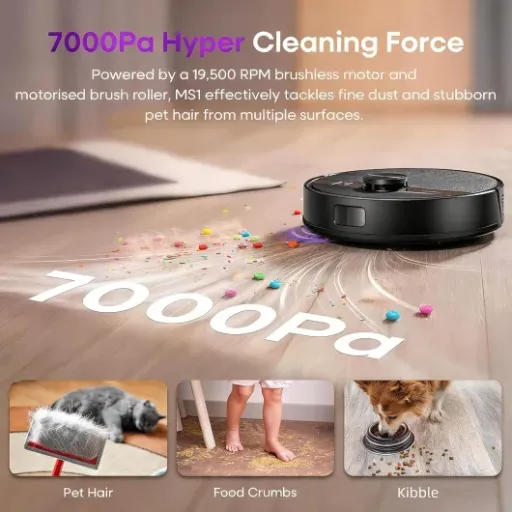 MONSGA MS1 Robot Vacuum Cleaner Review: a powerful LiDAR robovac that focuses on practicality and control