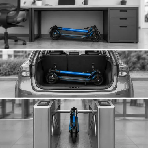 Foldable Electric Scooter: Which Models Fit Under a Desk, in a Trunk, and Through a Turnstile