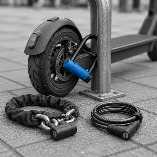 Ensuring Security: Choosing the Right Lock for Your Electric Scooter