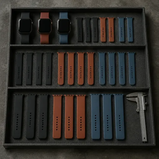 Understanding the variety of rubber band sizes for smartwatches