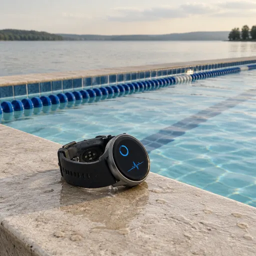 What swim tracking on a smartwatch actually measures: lap counting, heart rate and the open-water GPS gap