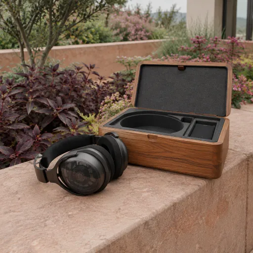 Exploring the Sennheiser HD820 with its Elegant Wood Case