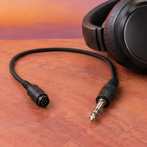 Understanding the 7-pin to 1/4-inch cable for noise canceling headphones