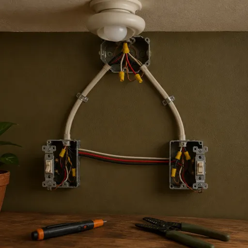 Understanding the 3-way switch wiring diagram with power at the light