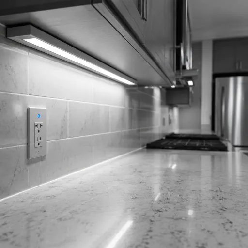 Enhancing Your Kitchen with Smart Under Cabinet Lighting and Outlets