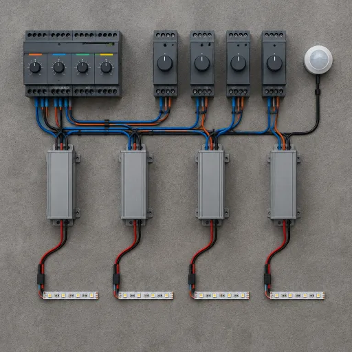 Enhancing Home Ambiance with LED Lighting: Zoned Timers and Daylight Control