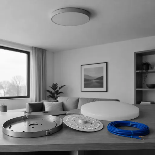 Enhance Your Home with a Modern Round LED Ceiling Light