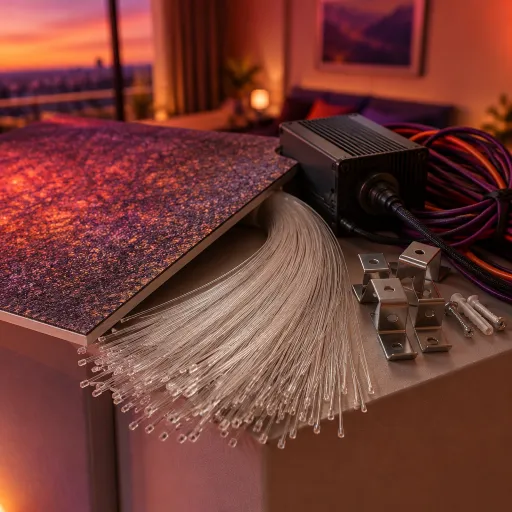 Transform your space with ceiling starry lights for a magical ambiance