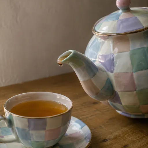 How a Mackenzie Childs teapot elevates everyday tea rituals