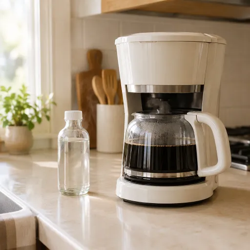 How to use white vinegar coffee maker cleaner for a fresher brew every day