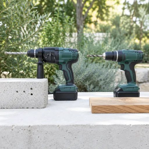 Understanding the Differences Between Hammer Drills and Rotary Drills