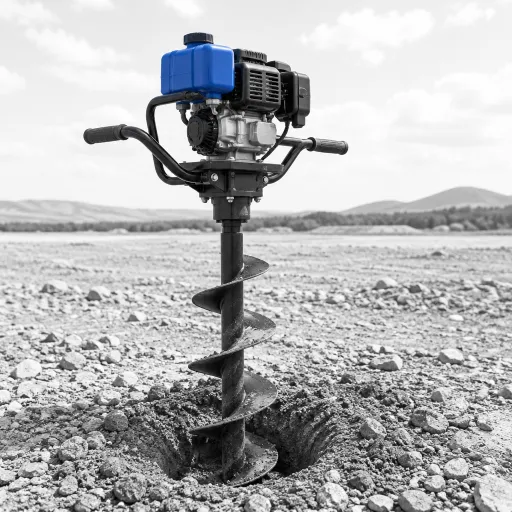 Why choose a gasoline powered drill for tough jobs