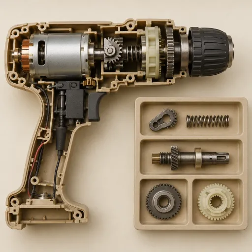 Understanding the Role of a Cordless Drill Motor's Starting Ratchet