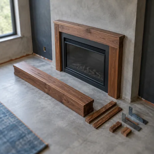 Enhance Your Home with a Walnut Mantel Electric Fireplace