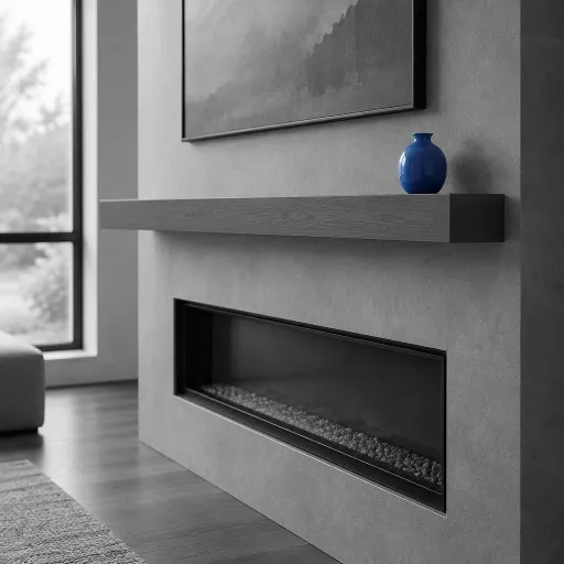 Enhance Your Space with Floating Fireplace Mantels