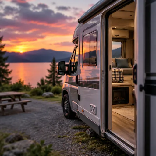 Enhancing Your Motorhome Experience with a Cozy Fireplace
