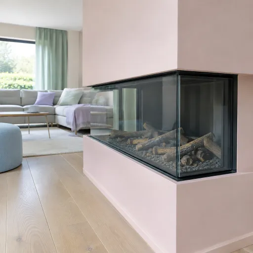 Exploring the Benefits of a Three-Sided Electric Fireplace