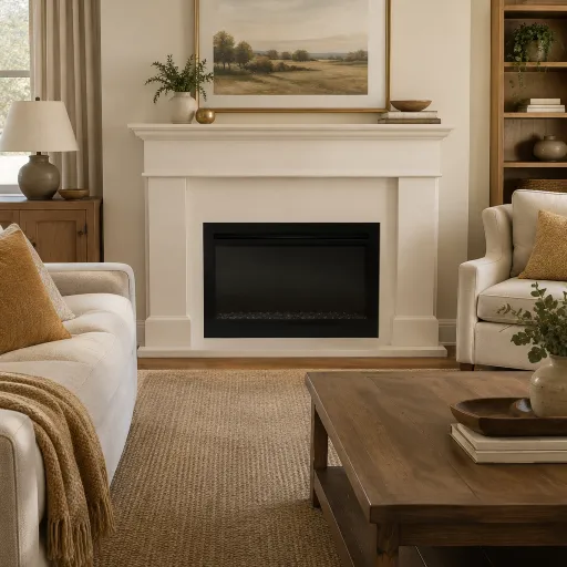 Enhance Your Home with a Stylish White Electric Fireplace