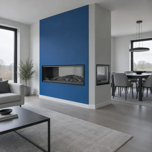 Enhance Your Home with a Two-Sided Electric Fireplace
