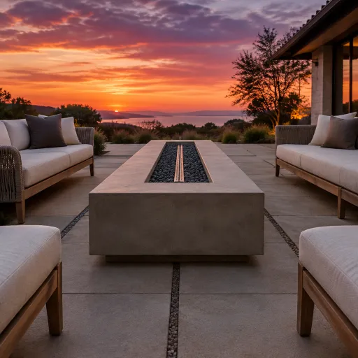 Exploring the Elegance of a Rectangular Fire Table