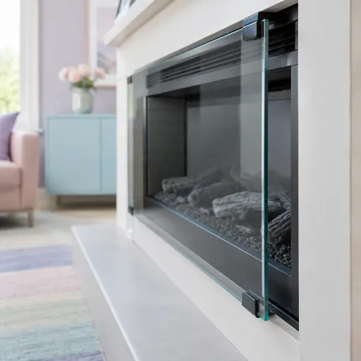 Enhancing Your Electric Fireplace with a Glass Screen