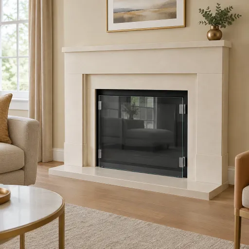 Enhancing Your Electric Fireplace with a Glass Firescreen