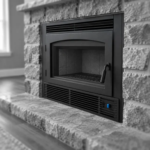 Enhance Your Home with a Wood Burning Insert Featuring a Blower