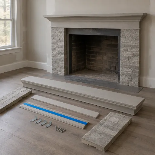 Enhance Your Space with a Fireplace Mantel Surround Kit