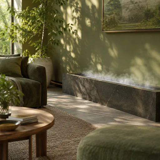 How a steam fireplace transforms your home ambiance