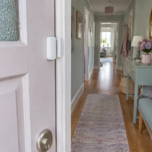 Enhancing Home Security with Door Contact Sensors