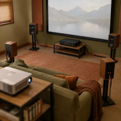 How an ampli 4 home theater setup transforms your projector experience