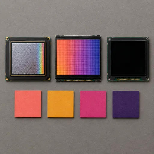 DLP rainbow effect, LCD grid, LCoS black level: choosing the right imaging chip