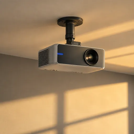 Enhancing Your Home Theater with a Ceiling-Mounted Projector