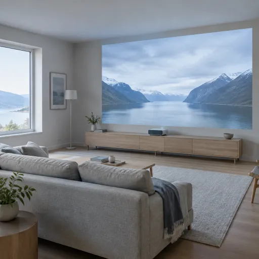Enhance Your Viewing Experience with a Large Projector Screen