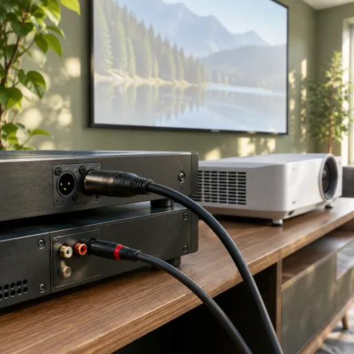 Understanding the Role of XLR to RCA Cables in Home Theater Projectors