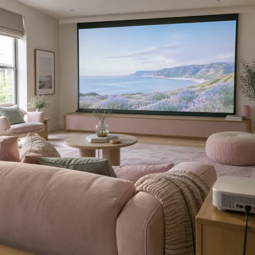 Experience Cinematic Magic with a 100-Inch Movie Screen