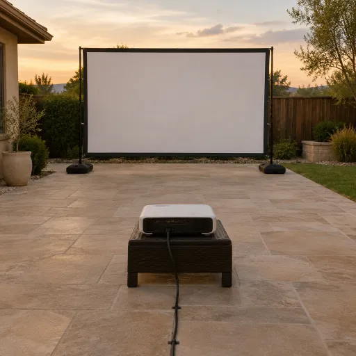 Enhancing Your Outdoor Movie Nights with the Right Screen