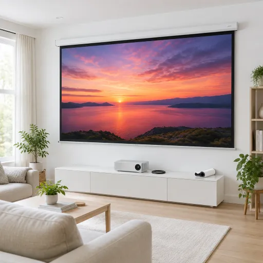 Experience the Magic of a 100-Inch Movie Screen at Home