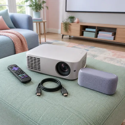 Enhance Your Home Theater Experience with a Roku Projector